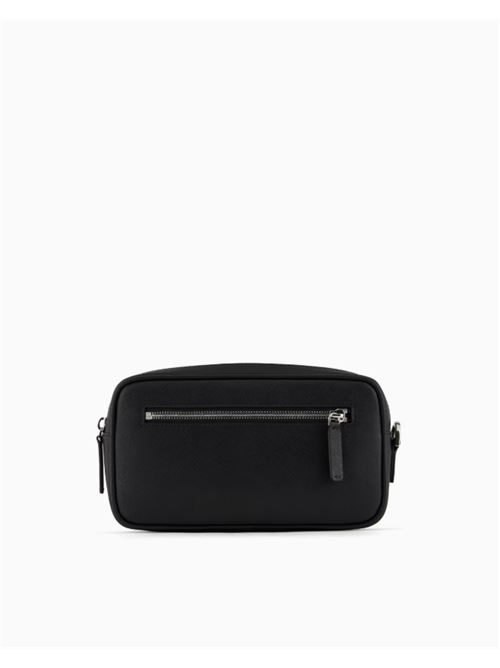 BEAUTY CASE IN REGENERATED LEATHER EMPORIO ARMANI | Y4R356.Y138E81072 BLACK